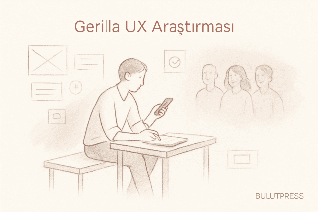 Gerilla UX Araştırması: Beş Dakikanın Yettiği ve Yetmediği Yer