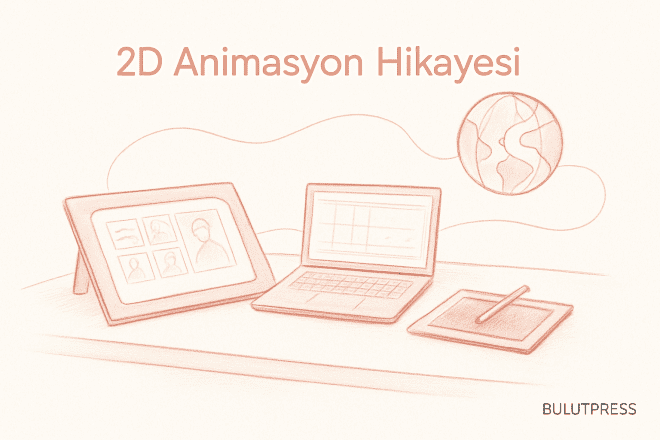 2D Animatör İçin Sahne Kurgusu ve Web'e Çıkan Animasyon