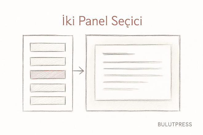 Master-Detail Arayüzü: İki Panel Deseni Ne Zaman Çalışır
