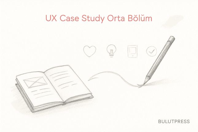UX Case Study'de Orta Bölüm: Kararları Gerekçesiyle Anlatmak