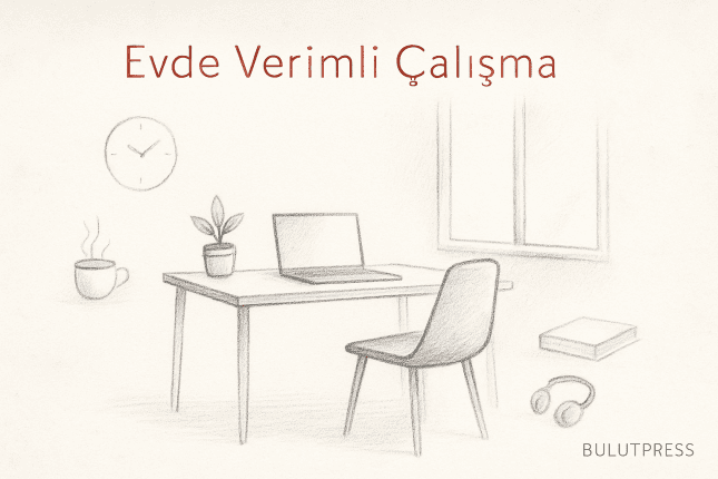 Evden Çalışırken Verimlilik: On Tavsiyenin Arkasındaki Tek Kural