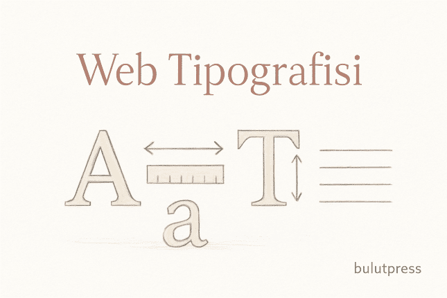 Web Tipografisi: Font Boyutu, Satır Aralığı ve Kontrast