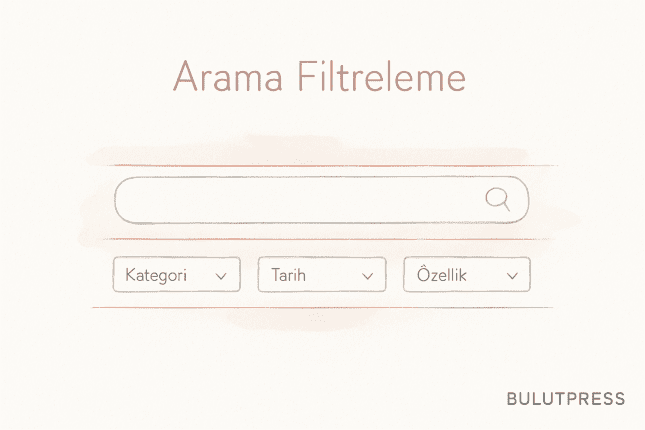 Arama Filtreleme (Refined Search) Deseni Nasıl Kurulur