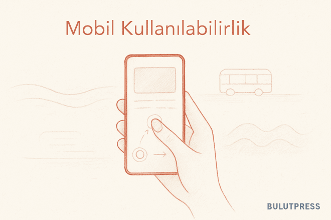 Mobilde Kullanılabilirlik Testi: Bağlam, Prototip ve Ölçüler
