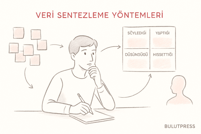 Kümeleme, Empati Haritası ve Persona ile Veri Sentezi