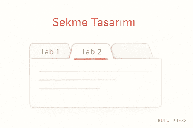 Sekme Tasarımı: Zihinsel Modele Uyan Arayüz Kurmak