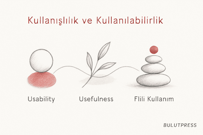 Kullanışlılık, Kullanılabilirlik ve Kullanılmak Arasındaki Fark