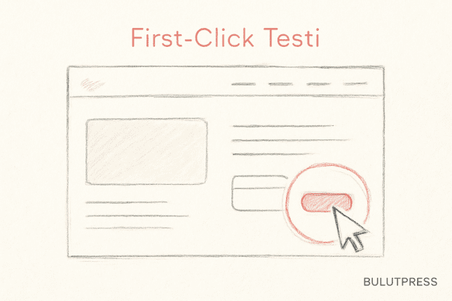 First-Click Testing: İlk Tıklama Neyi Ölçer, Neyi Ölçmez