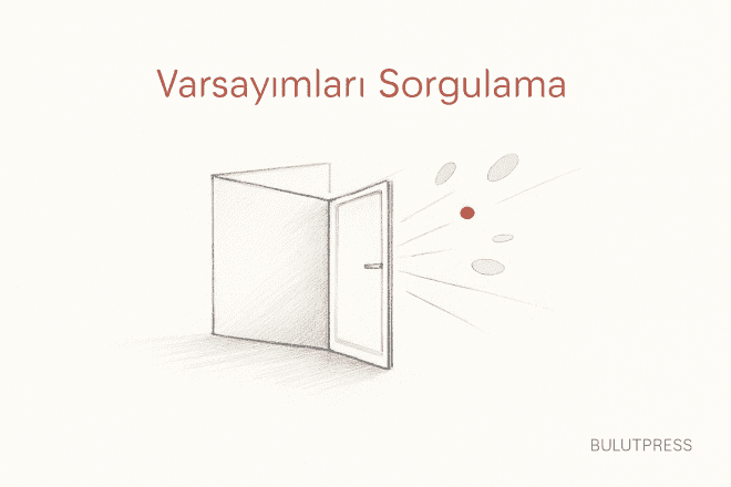 Varsayım kırma yöntemi çoğu toplantıda neden işe yaramıyor