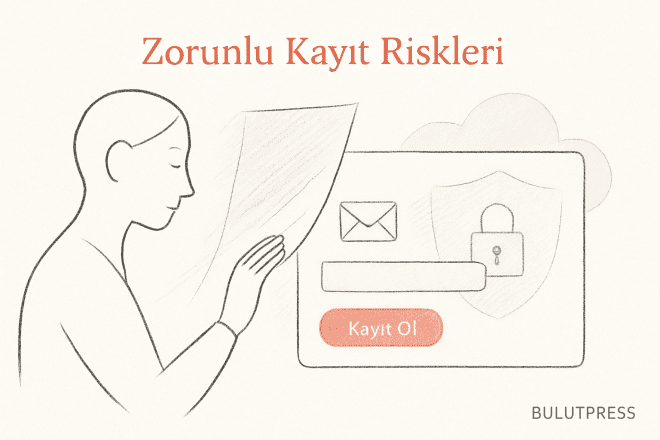 Zorunlu Kayıt Neden Kötü Veri Üretir? Koyu Desenler ve GDPR 7(4)