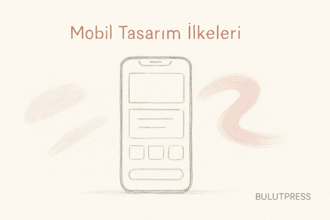 Mobil Tasarımda Ekran Bütçesi, Menü ve Form Kararları