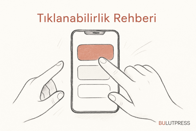 Mobil Arayüzde Tap Hedefleri: 44 pt ve 48 dp Gerçekte Kaç Milimetre?