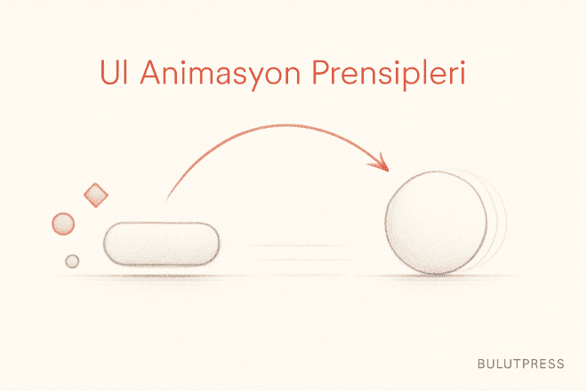UI Animasyonu: Hangi Prensip İşe Yarar, Hangi Geçiş Sadece Gecikme