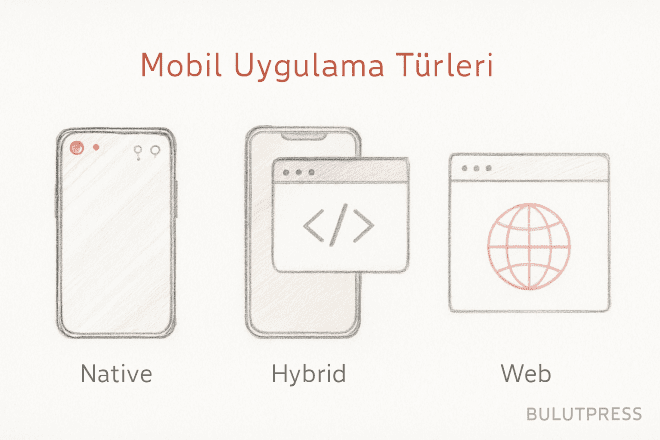 Native mi Hybrid mi Web mi? Uygulama Türü Karşılaştırması