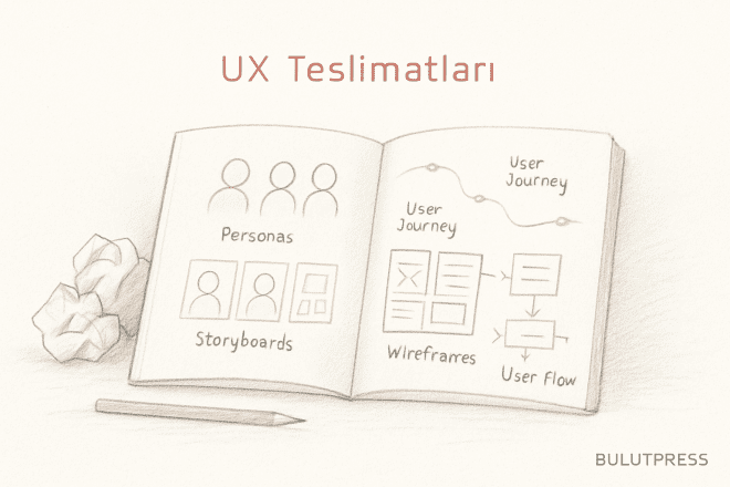 UX Teslimatları Listesi ve Projede Hangileri Üretilir