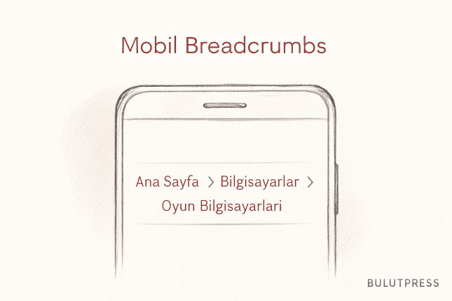 Mobil Breadcrumb Tasarımı: Nerede İşe Yarar, Nerede Yer Kaplar