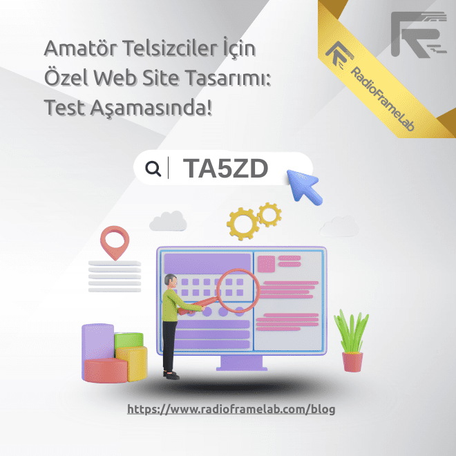 Amatör Telsizciler İçin Web Site Tasarımı | RadioFrameLab
