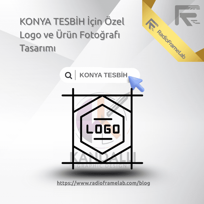 KONYA TESBİH Logo ve Ürün Fotoğrafı Tasarımı | RadioFrameLab