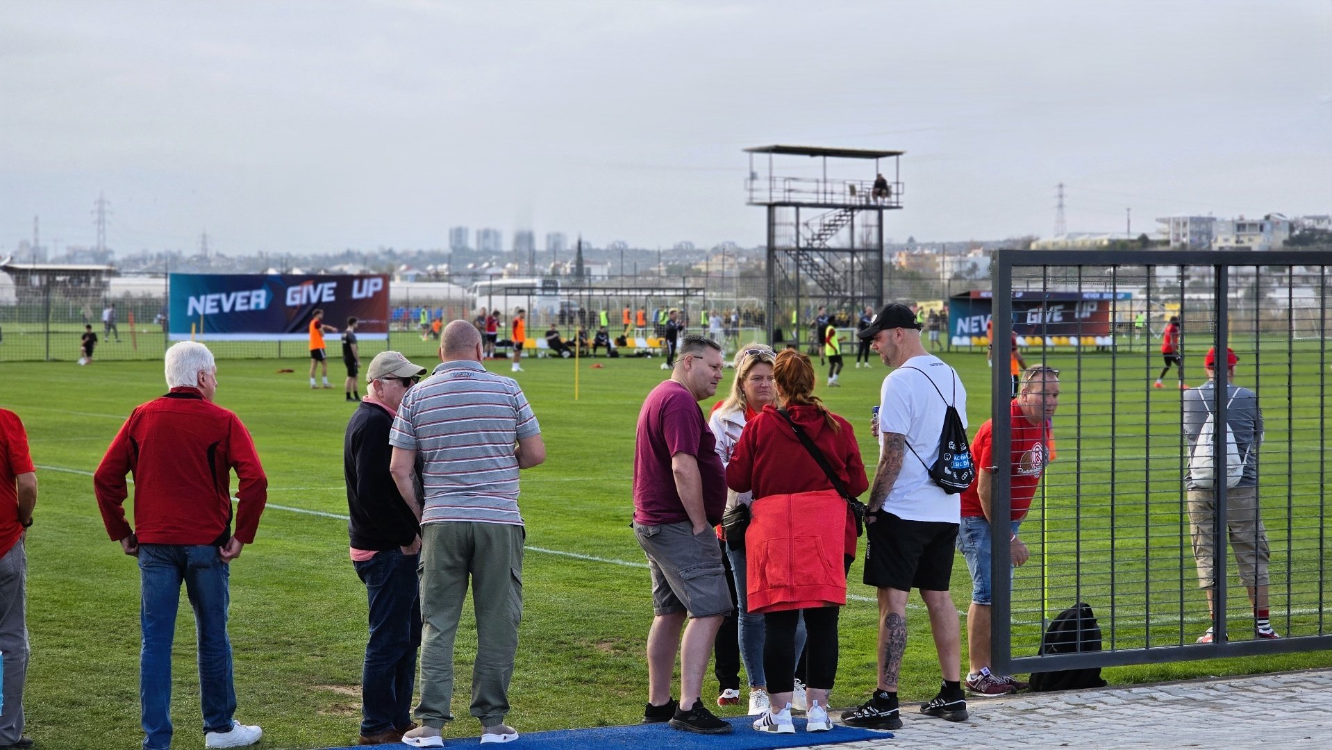 Never Give Up Football Center Lara