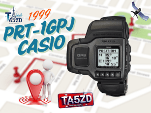 CASIO PRO TREK PRT-1 (1999) GPS Navigation Saat ile Amatör Telsizcilere Sahada Tam Destek