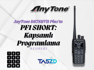 AnyTone D878UVII Plus PF1 SHORT: Kapsamlı Programlama Rehberi
