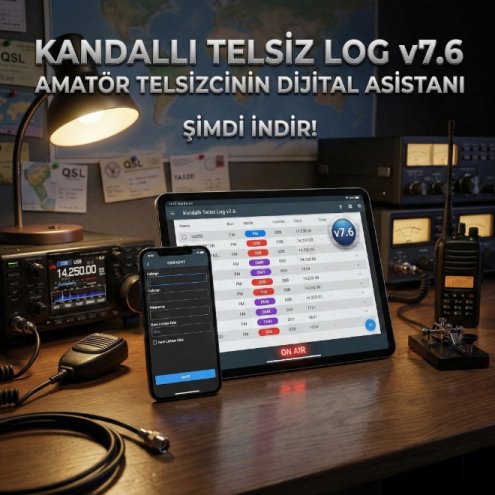 Kandallı Telsiz Log V7 6 Ücretsiz Dijital Qso Defteri