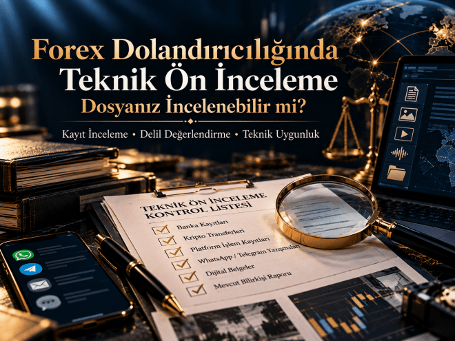 Forex Dolandırıcılığında Teknik Ön İnceleme | Cüneyt Üre