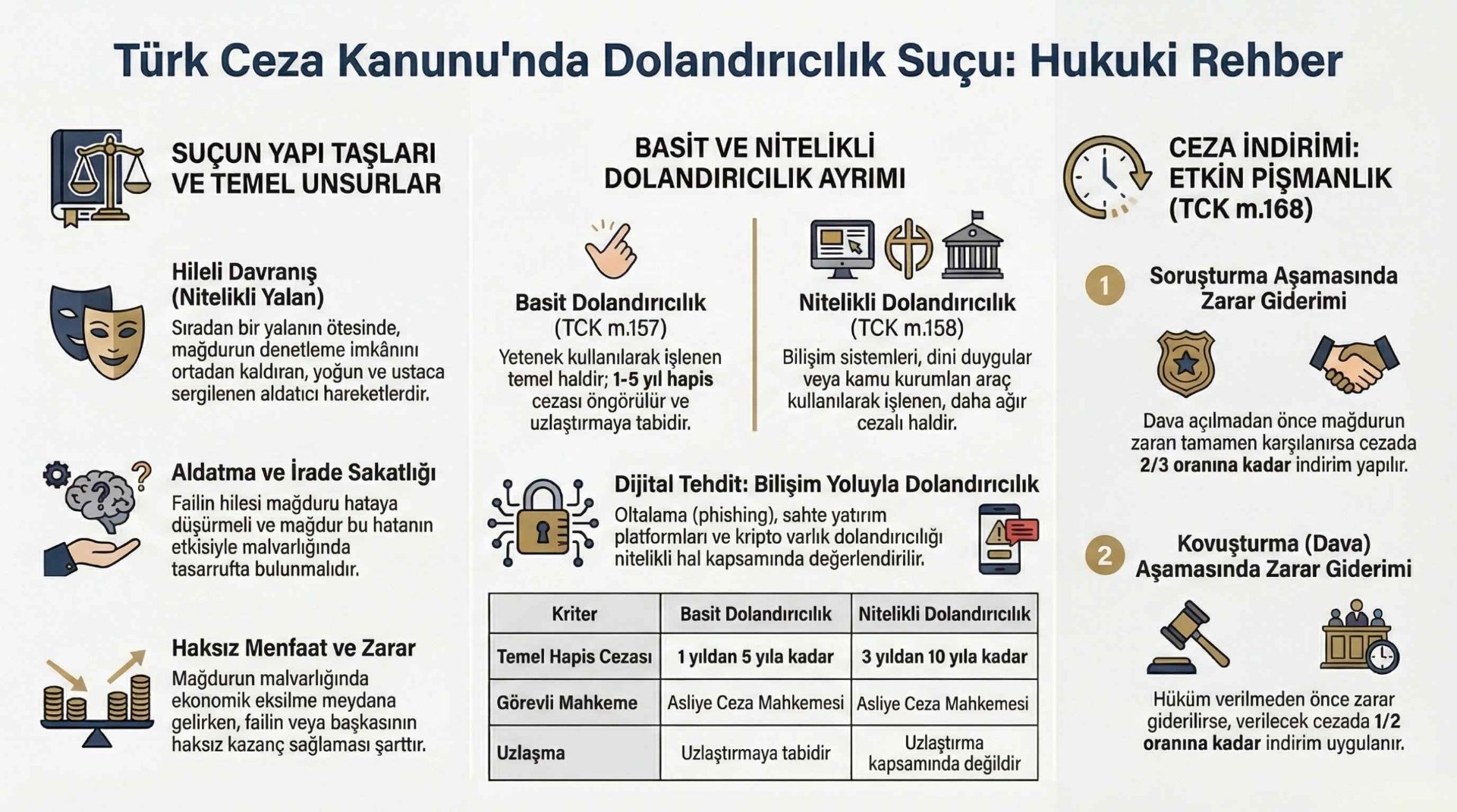Dolandırıcılık Suçları Ve Tck 157-158 Analizi