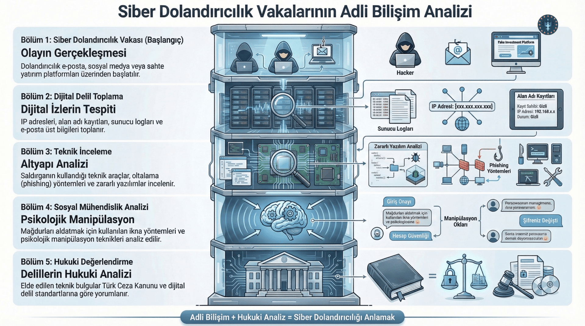 Adli-Bilisim-Siber-Dolandiricilik-Analiz-Sureci
