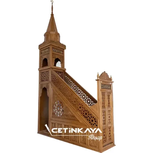 Ahşap Oyma Minber 8