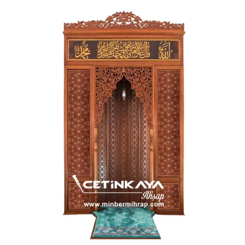 Ahşap Oyma Cnc Mihrap 101