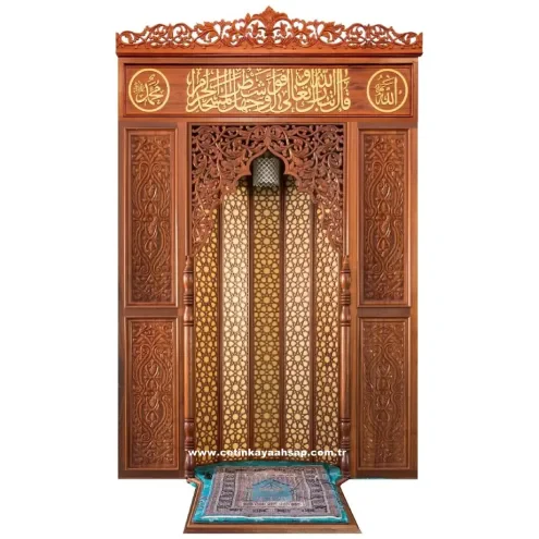 Ahşap Oyma Mihrap 01