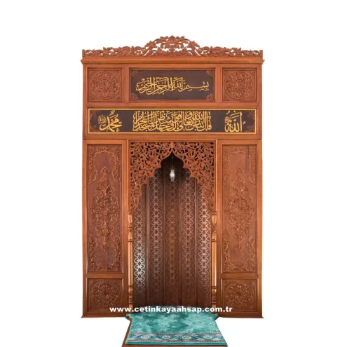 Ahşap Mihrap Fiyatları ve Modelleri | El Oyması & CNC