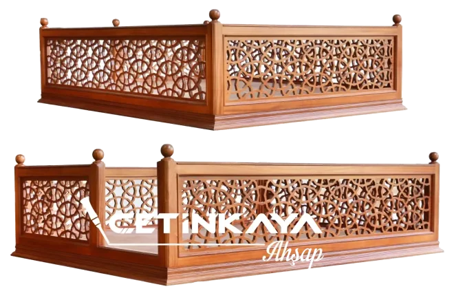 Ahşap Oyma Müezzin Mahfili Modelleri ve Fiyatları