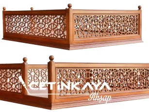 Ahşap Oyma Müezzin Mahfili Modelleri ve Fiyatları