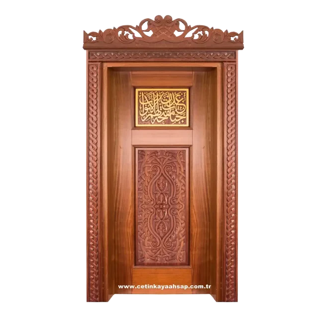 Ahşap Oyma Cami Kapısı Modelleri ve Fiyatları