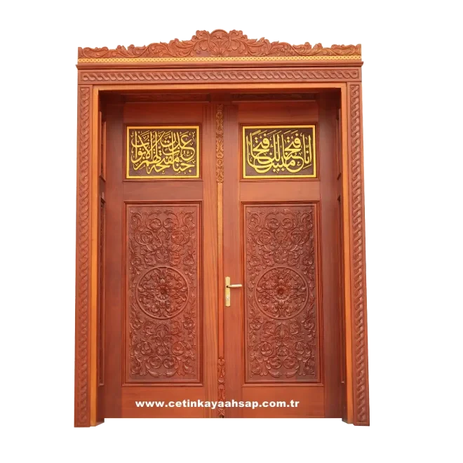Ahşap Oyma Cami Kapısı Modelleri ve Fiyatları