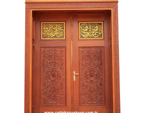 Ahşap Oyma Cami Kapısı Modelleri ve Fiyatları