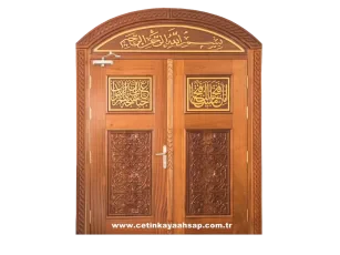 Ahşap Oyma Cami Kapısı Modelleri ve Fiyatları