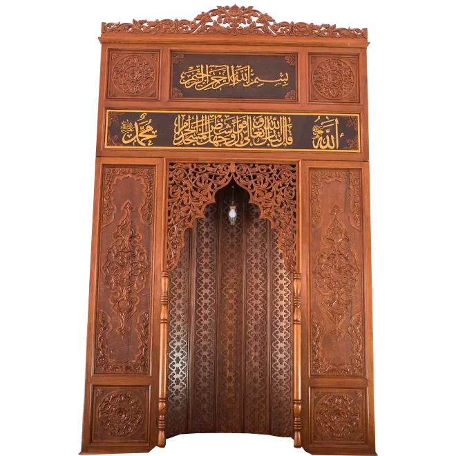 Ahşap Mihrap Fiyatları ve Modelleri | CNC & El Oyma