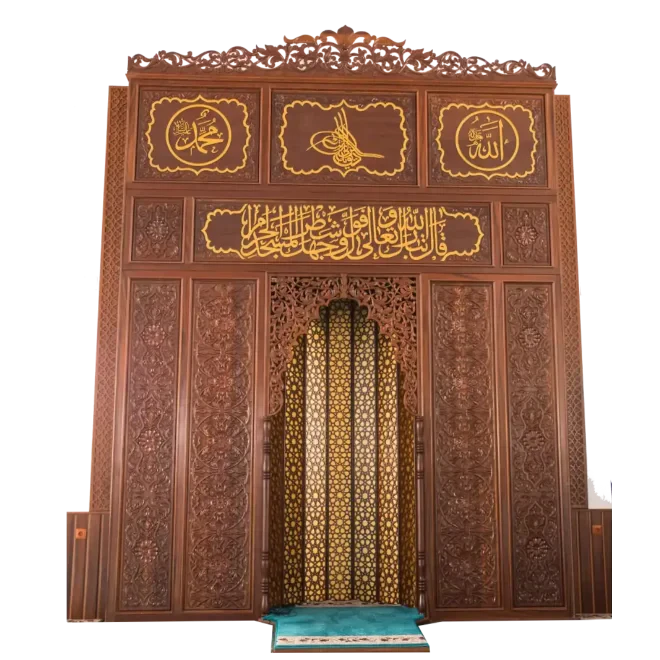 Ahşap Mihrap Fiyatları, Modelleri & El Oyması İmalatı