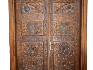 Ahşap Cami Kapısı 11