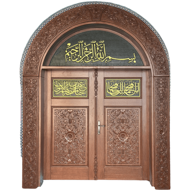 Ahşap Oyma Cami Kapısı Modelleri & Fiyatları