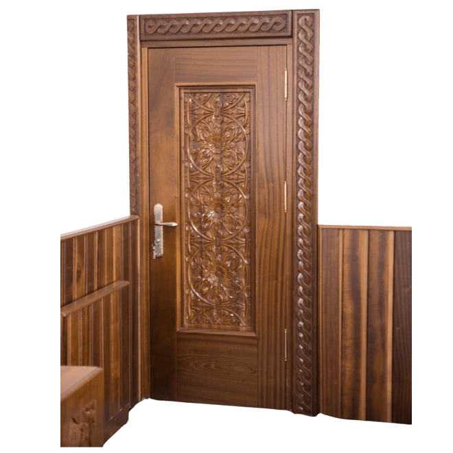 Ahşap Cami Kapısı Modelleri ve Fiyatları | El Oyması & CNC