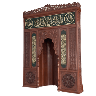 Ahşap Oyma Mihrap 16