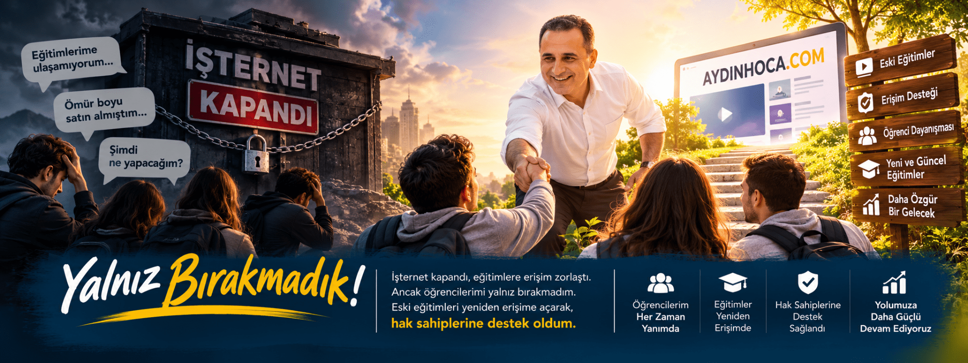 Işternet Mağdur Banner