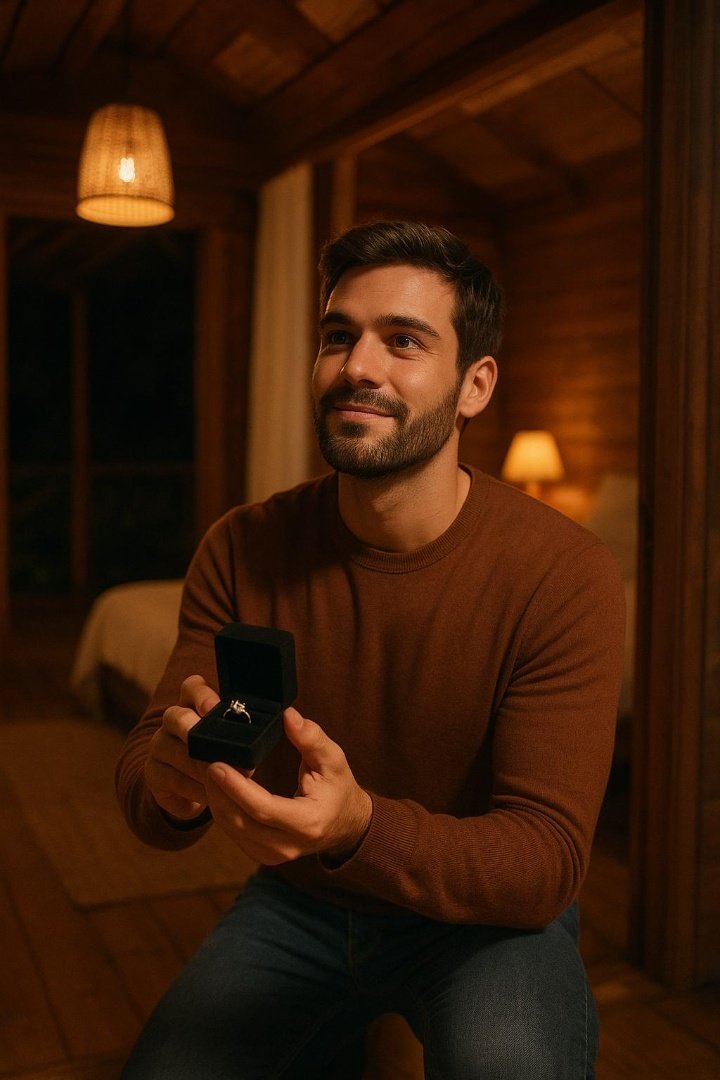 Bungalovda Evlilik Teklifi