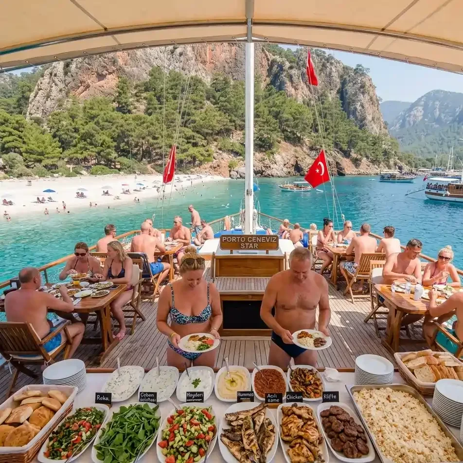 Antalya Porto Ceneviz Boat Tour