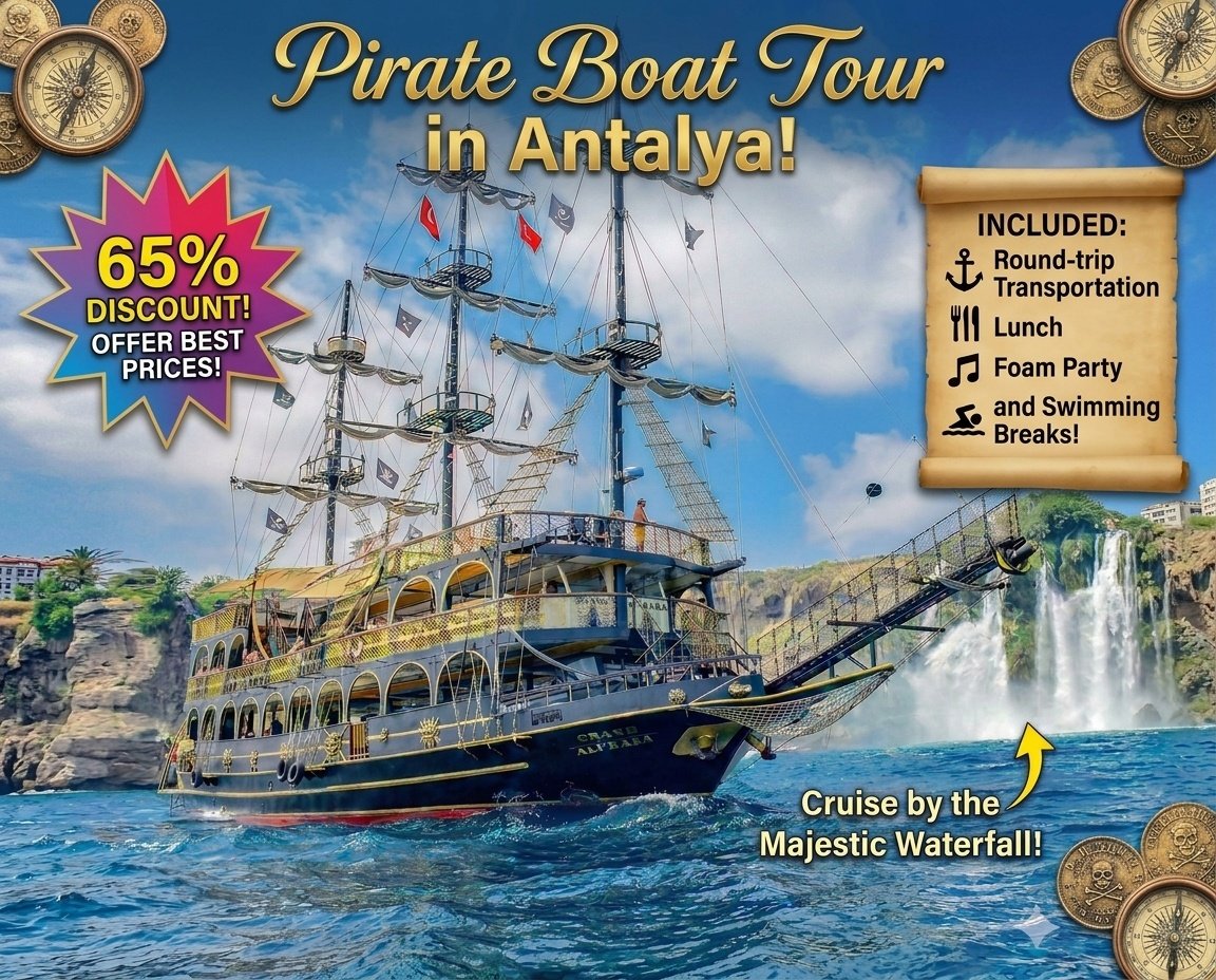 Antalya Pirate Boat Trips