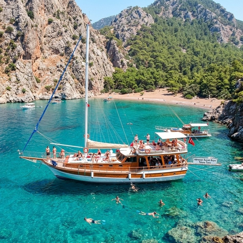 Antalya Tekne Turları Akdeniz Güzelliklerini Keşfedin